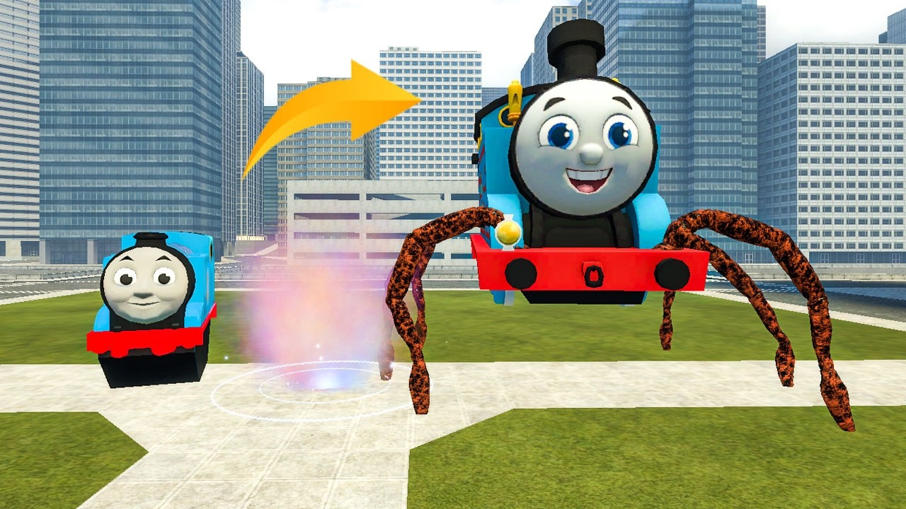 NEW EVOLUTION ALL CURSED THOMAS SONIC EXE in Garry's Mod!