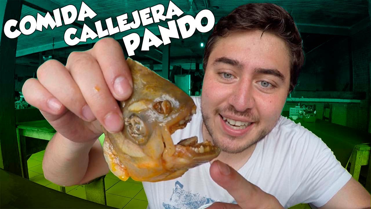 Probando COMIDA CALLEJERA en PANDO, BOLIVIA