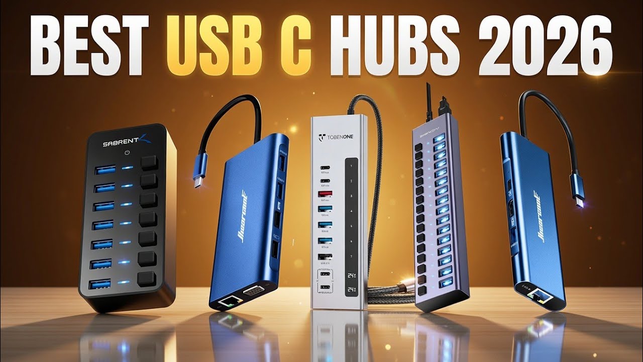 Top 5 USB C Hubs of 2025 (Which One You Should Buy?)