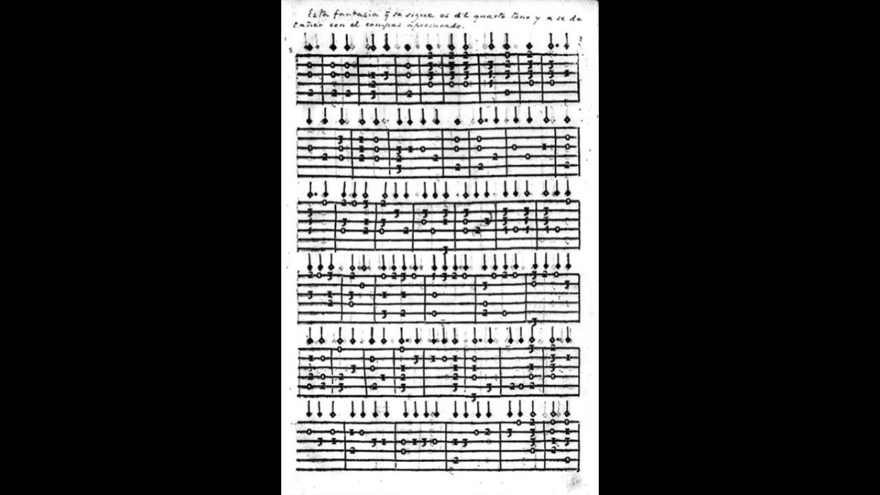 Fantasia quarto tono by Luys Milan--Tony Hauser--vihuela