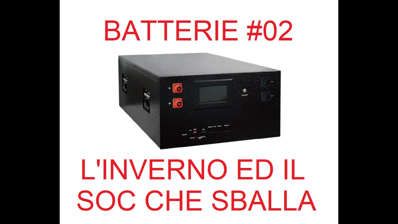 BATTERIE #02: l'inverno ed il SOC che sballa