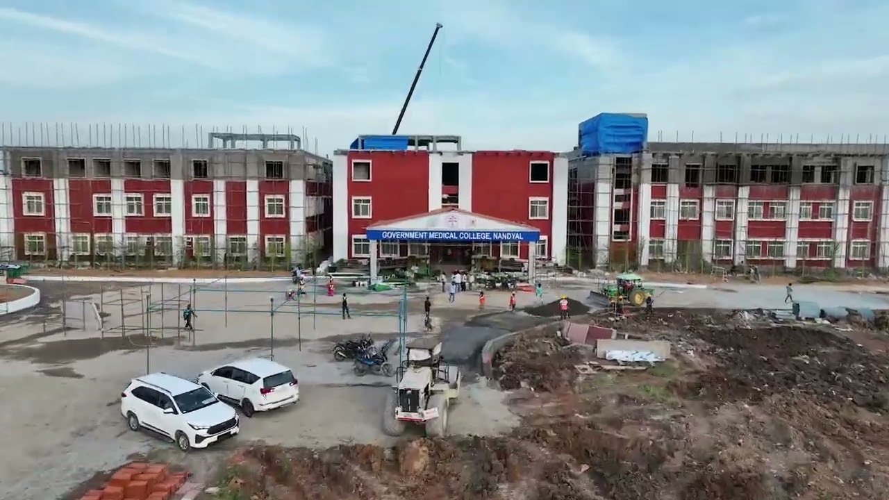 Nandyal Medical Collage Drone Visuals
