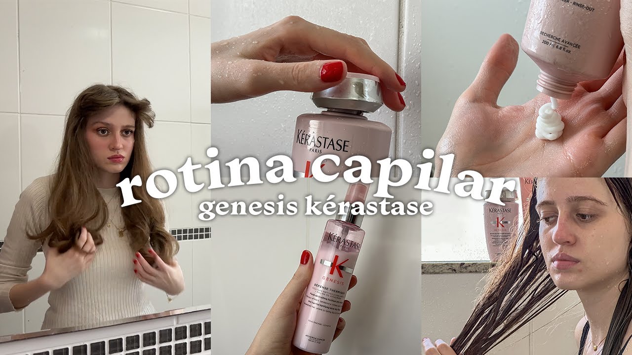 ROTINA CAPILAR GENESIS DA KÉRASTASE