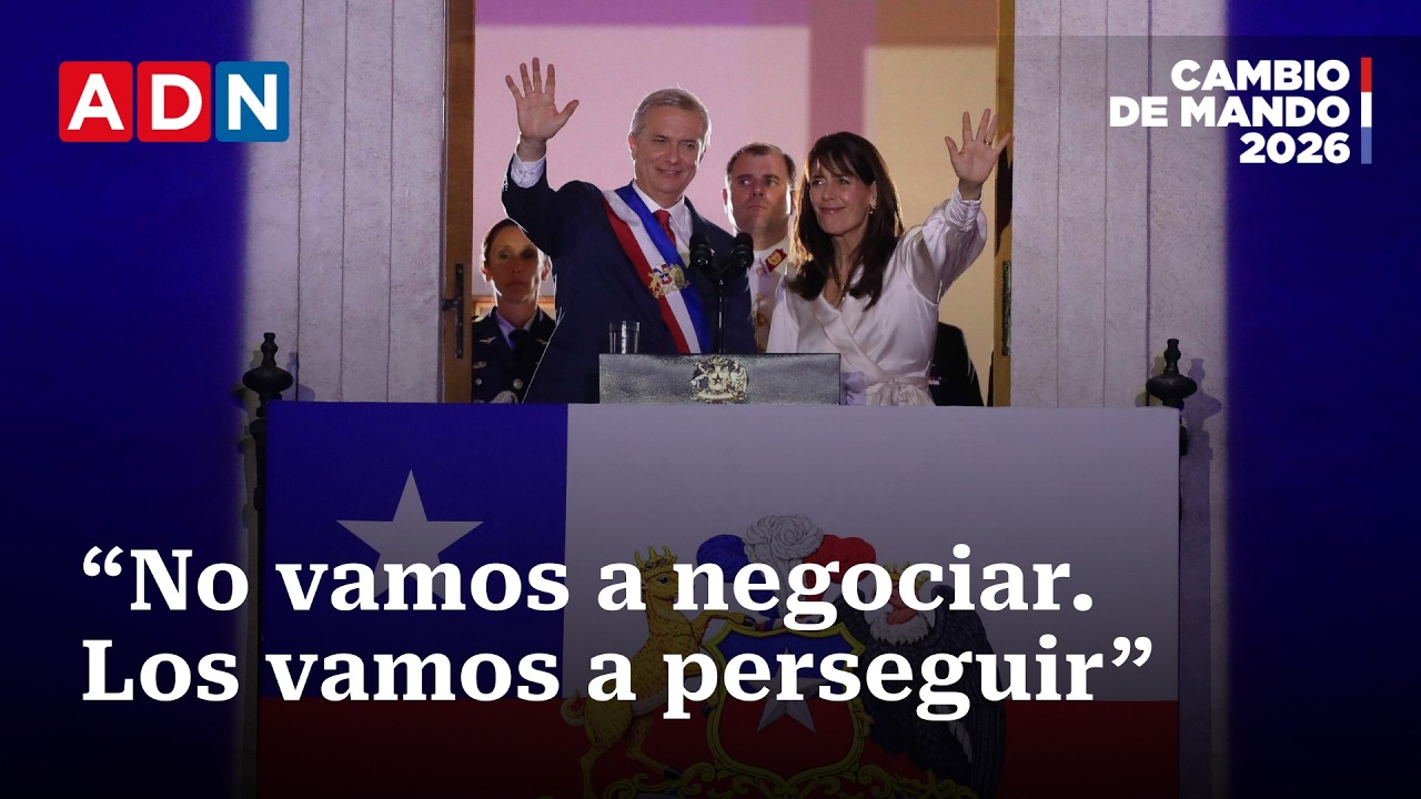Instalando el 'gobierno de emergencia': el primer discurso del Presidente Kast desde La Moneda