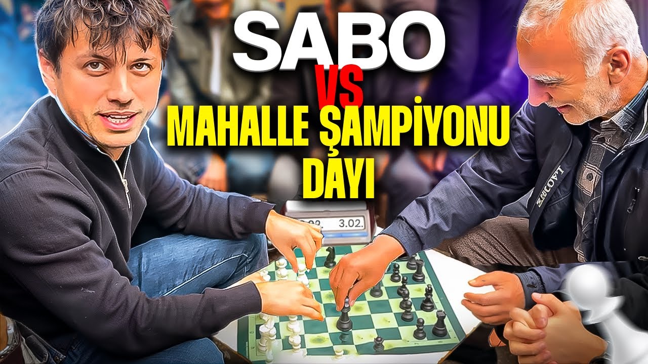 Sabo Paşa, Diyarbakır’daki KAHVEHANE ŞAMPİYONU ile MAÇ YAPIYOR