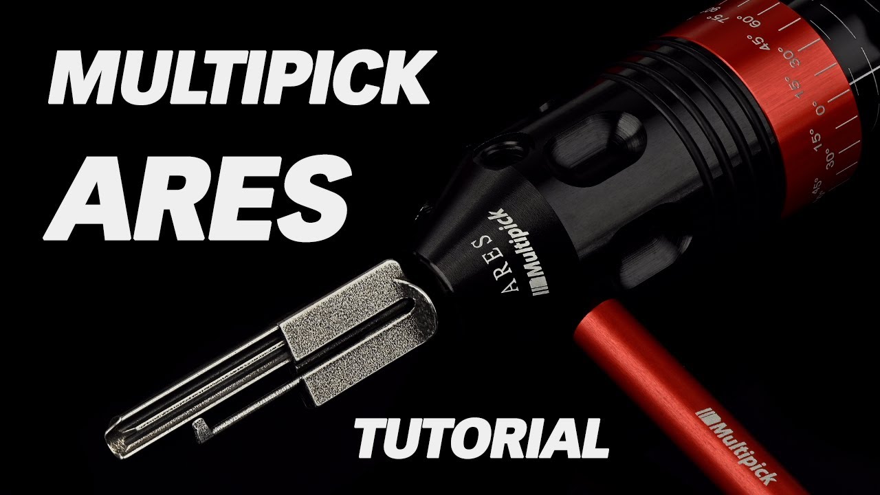 Multipick Ares Tutorial - PRAXISEINFÜHRUNG | Türöffnung für Feuerwehr und Schlüsseldienst