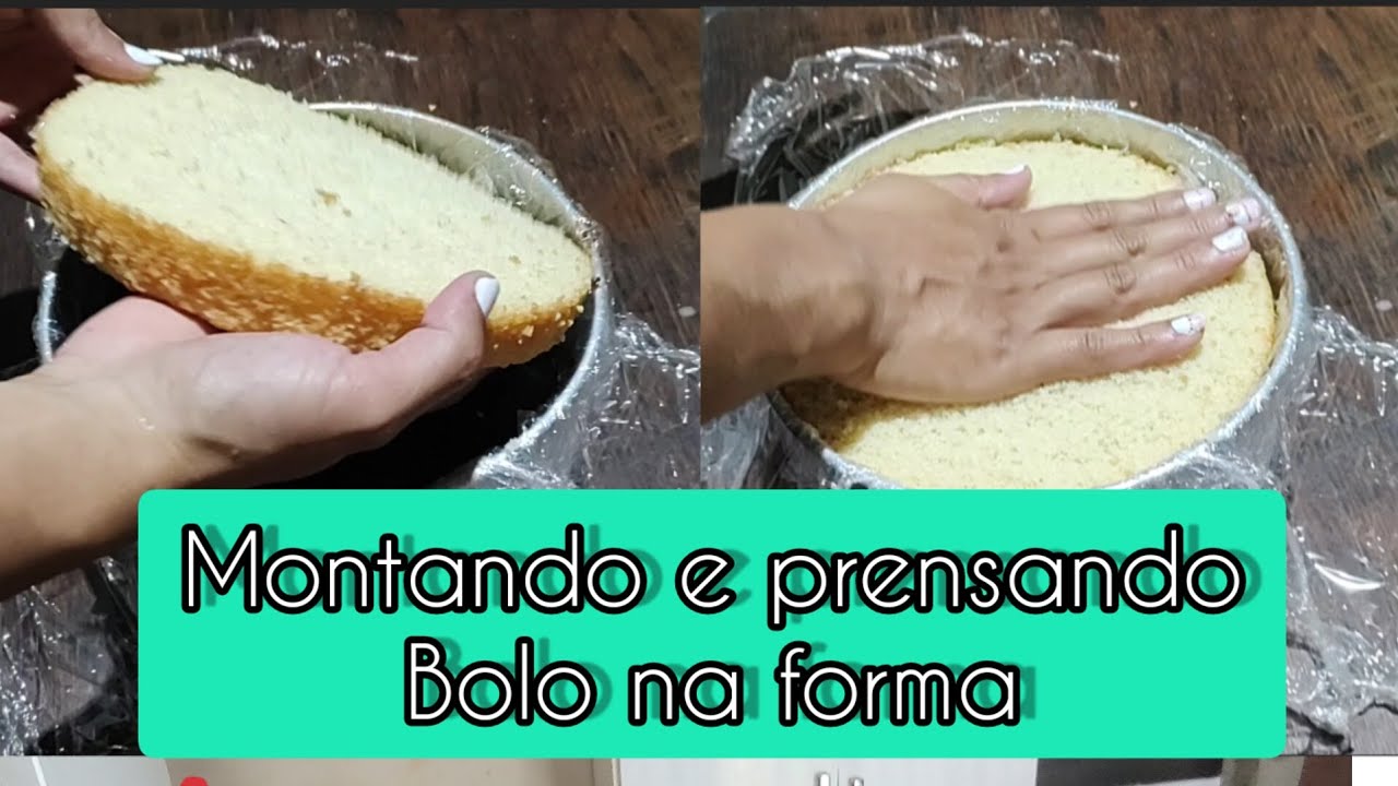 como montar e prensar bolo de aniversário/passo a passo/muito facil
