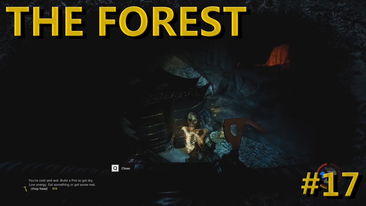 Let's Play The Forest V 0.19c #17 - Cave Diving!