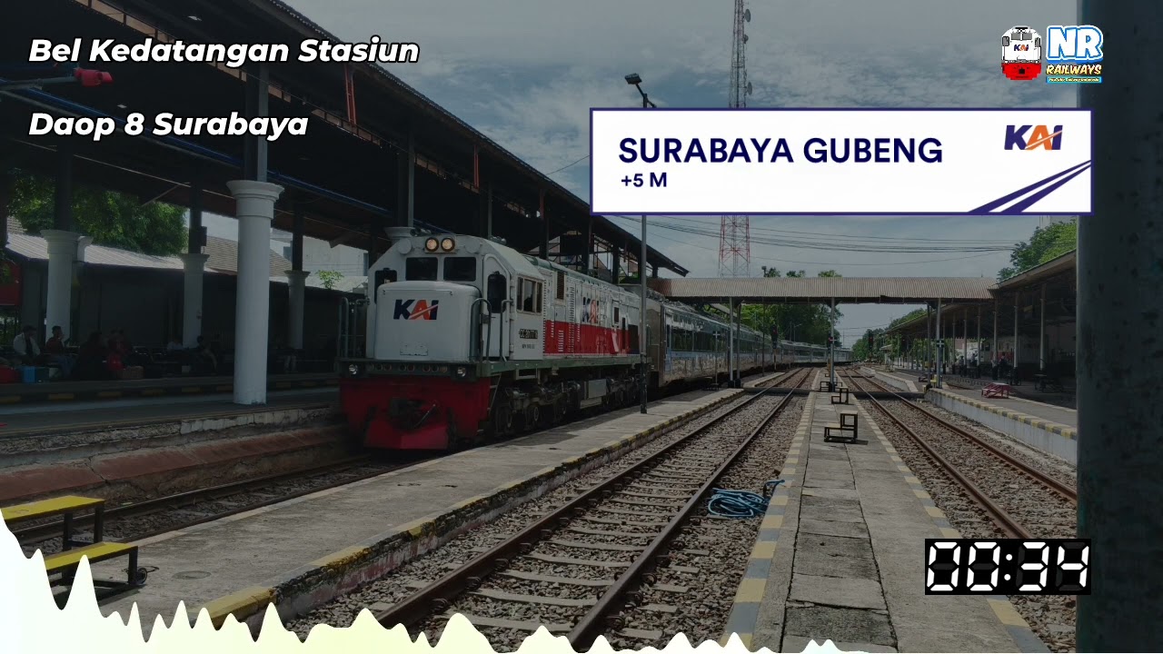Bel Kedatangan Stasiun Surabaya Gubeng - Rek Ayo Rek (Jazz version 2024)