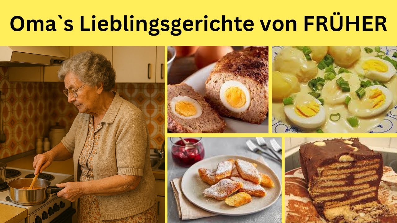20 Lieblingsgerichte von Oma FR&Uuml;HER, die heute keiner mehr kennt