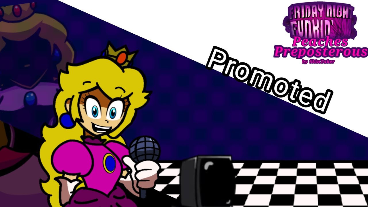 (Mario Madness) Promotion But Princess Peach Sings it (Peaches Preposterous)