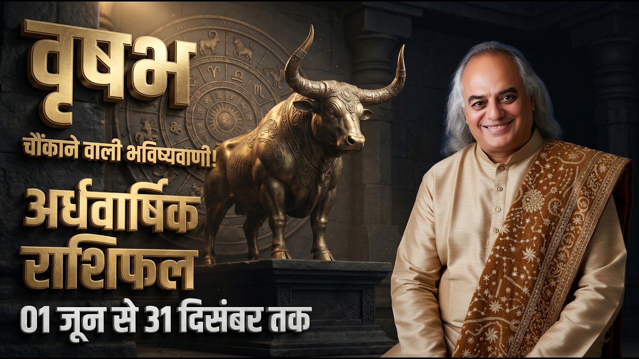Vrishabh Rashi (Taurus) &ndash; Ardhvarshik Rashifal 2026 | Vrishabh Rashi June to December Rashifal 2026