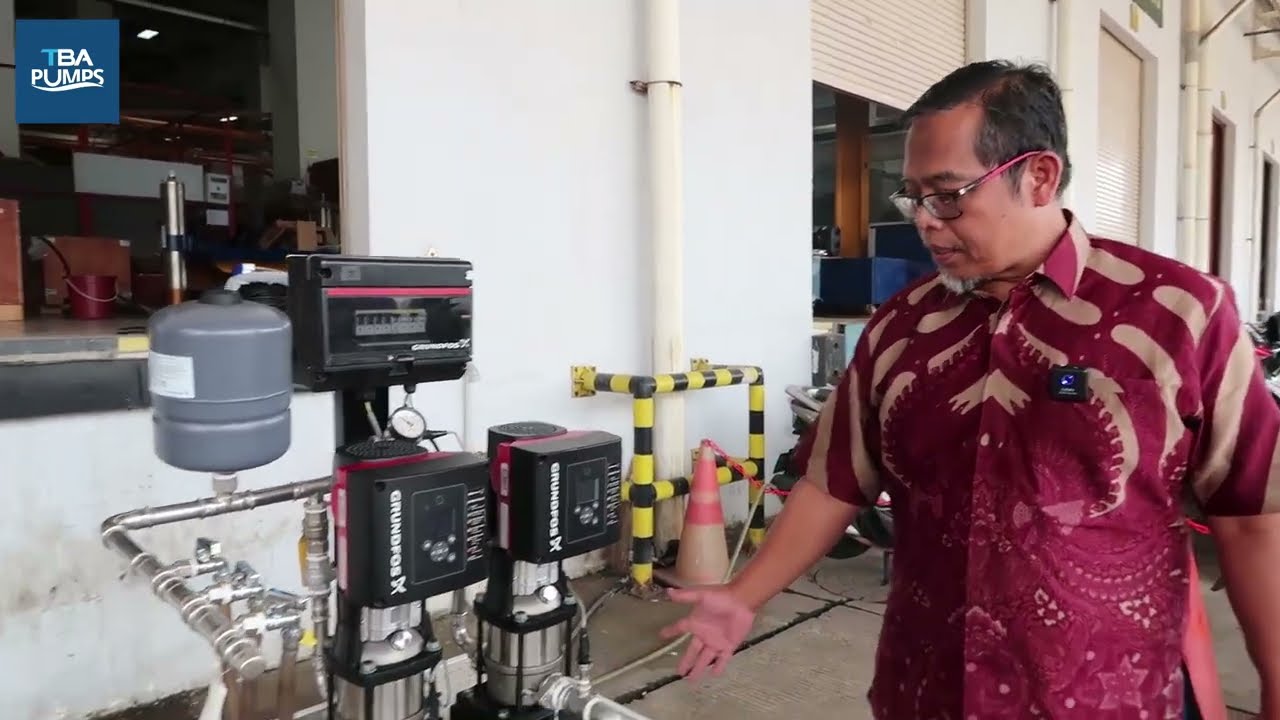 Training Pengoperasian Booster Grundfos Hydro Multi E