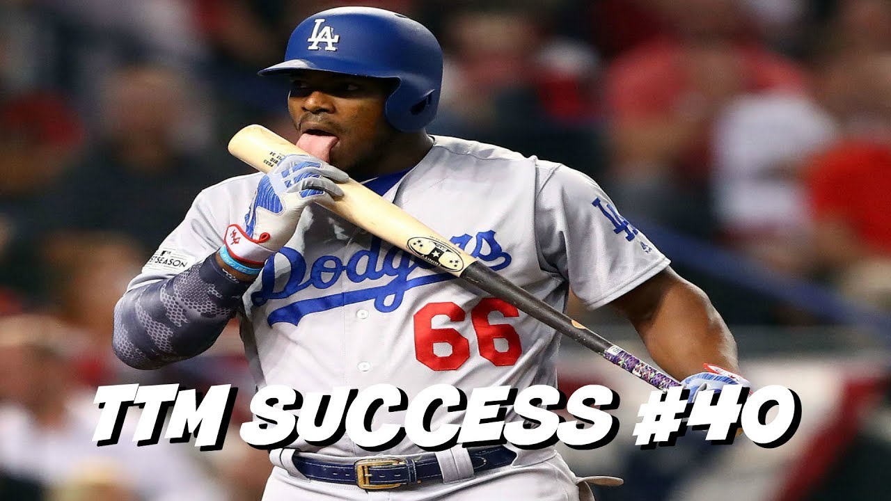 TTM Success Episode 40: Yasiel Puig (Incredible return from the Dodgers Right Fielder)