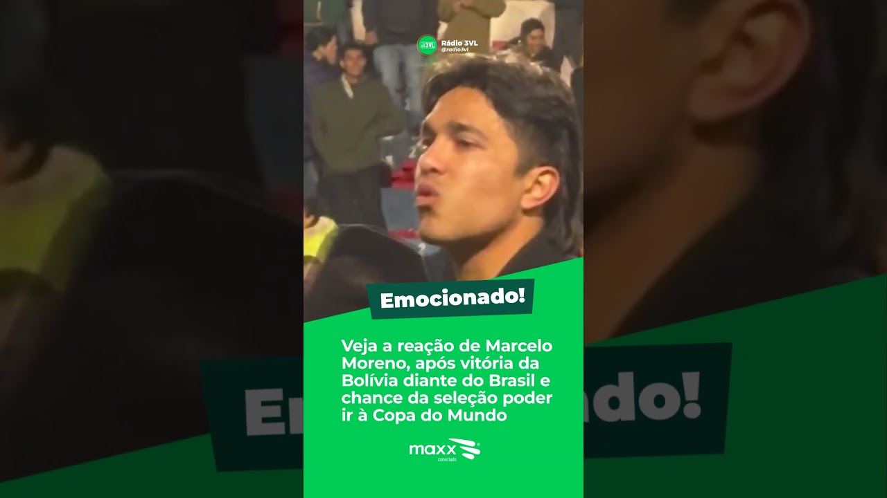 MARCELO MORENO SE EMOCIONA AP&Oacute;S VIT&Oacute;RIA DA BOL&Iacute;VIA!