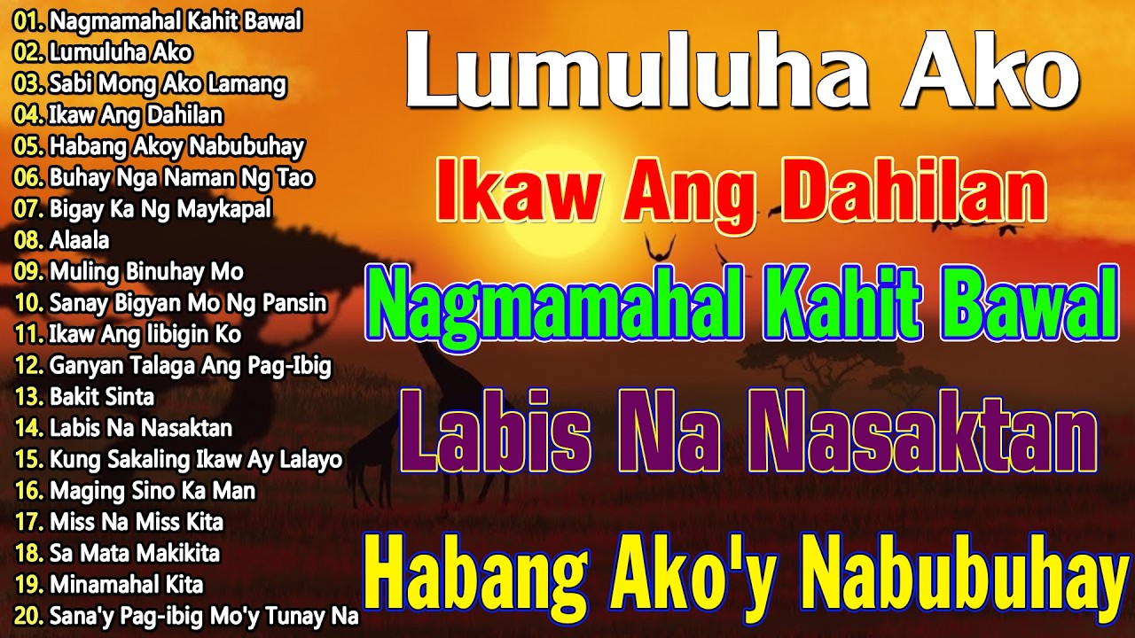Sabi Mo Ako Lamang 💖 Bagong Pamatay Puso || Tagos Sa Puso 70s 80s 90s || Best Of OPM Love Songs 2026