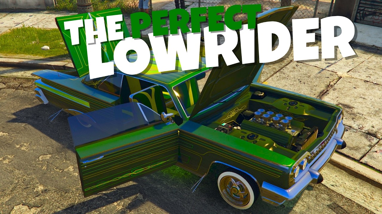 THE PERFECT LOWRIDER in GTA Online ??? - VOODOO CUSTOM