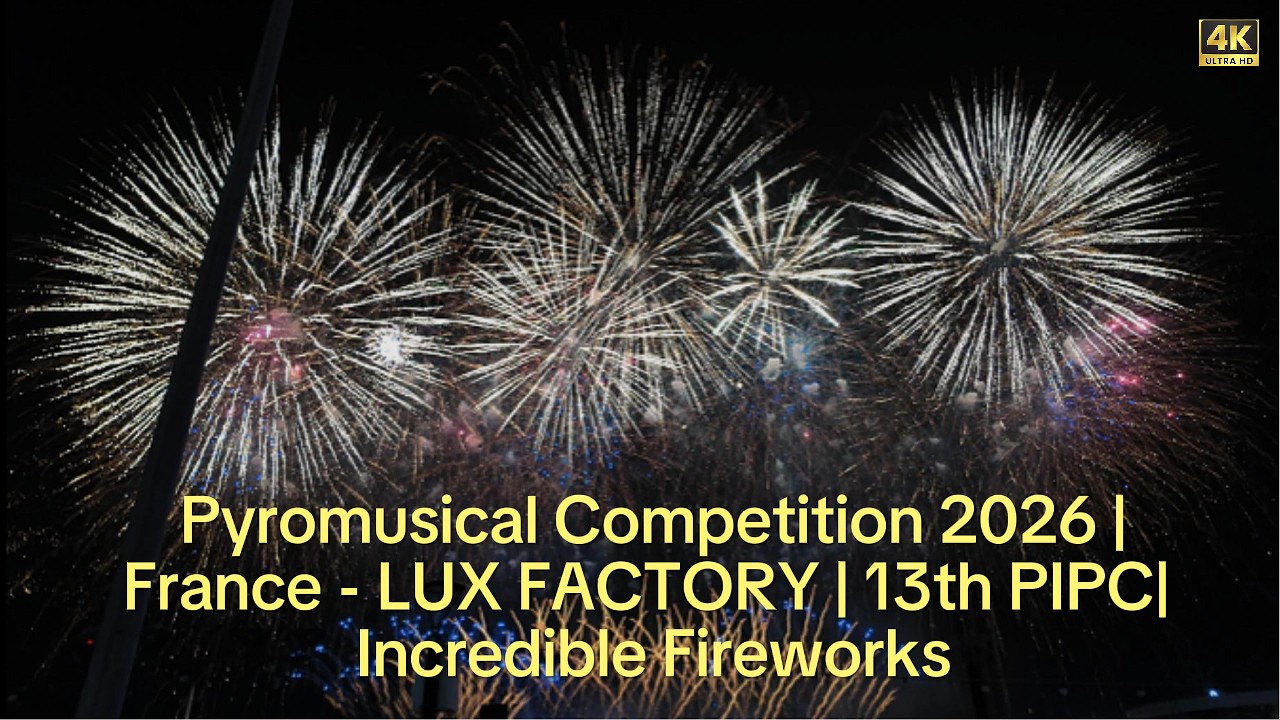 Pyromusical 2026 France LUX FACTORY