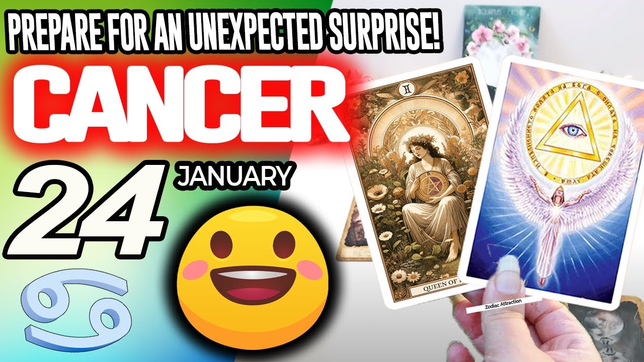 Cancer ♋😲PREPARE FOR AN UNEXPECTED SURPRISE❗🎁 horoscope for today JANUARY 24 2026 ♋ #cancer tarot