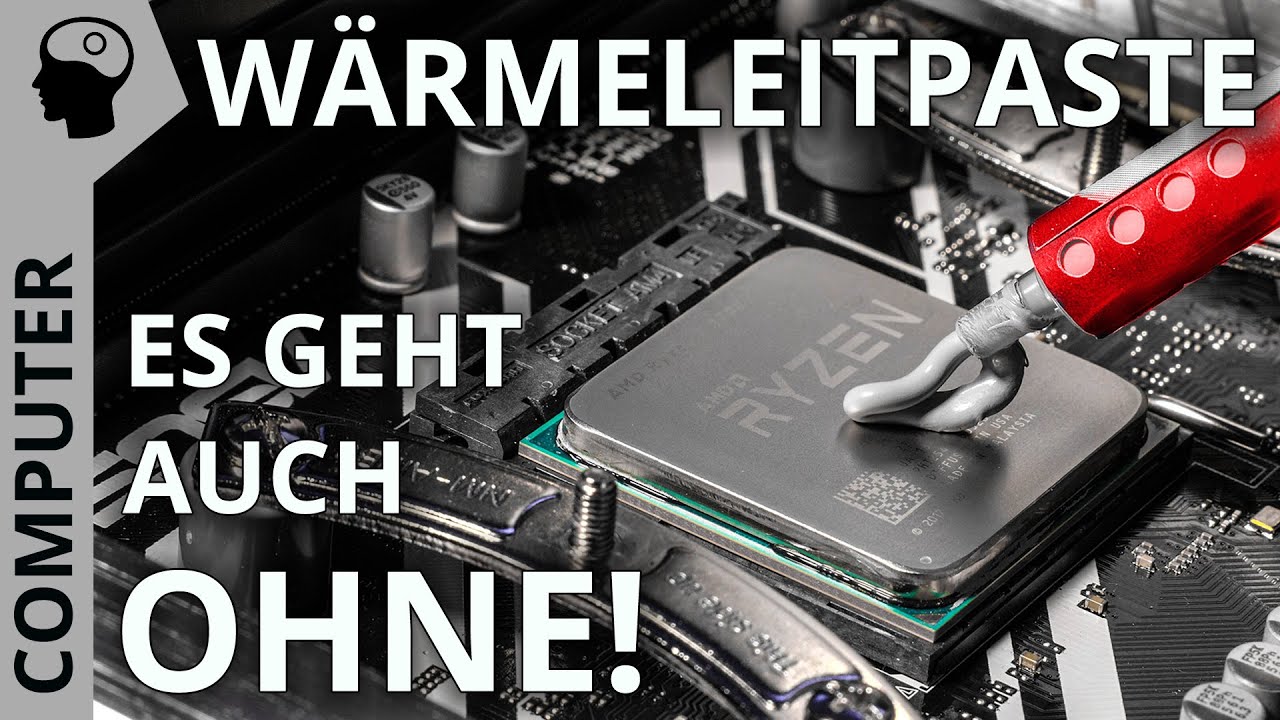 Es geht auch ohne Wärmeleitpaste! Mythen beim Kühlen von CPUs zerlegt (Teil 3).