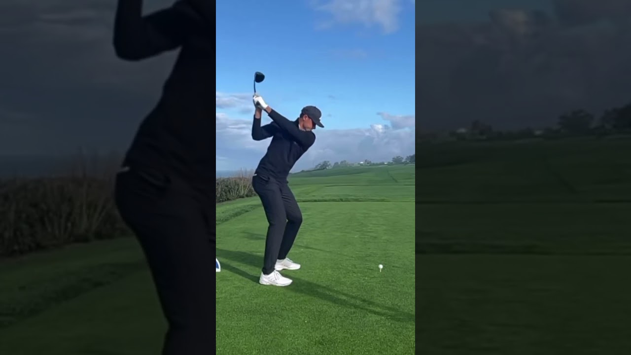 Ludvig Aberg Slow Motion Driver Swing