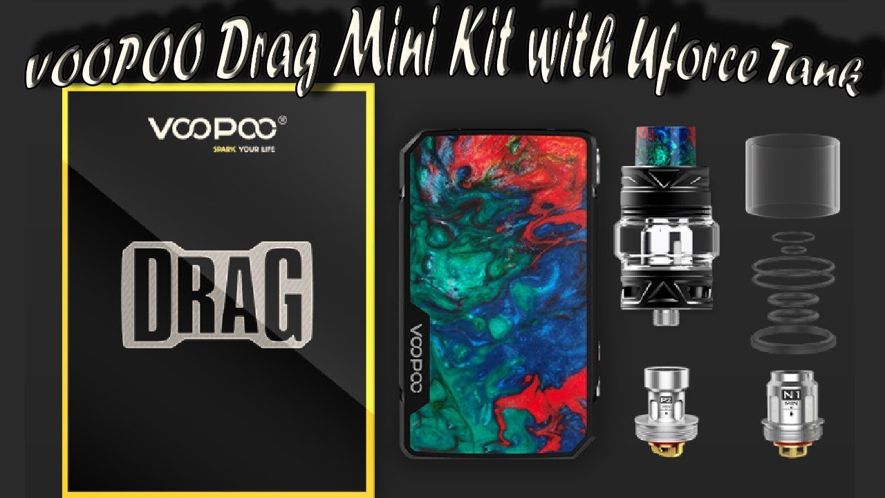 Drag Mini Kit with Uforce Tank l by Voopoo