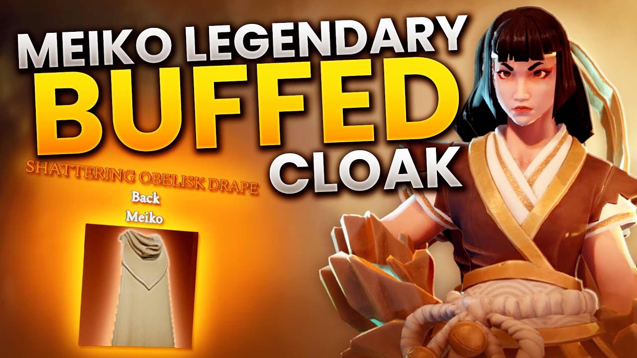 BUFFED CLOAK is BROKEN? Meiko Legendary Cloak Showcase