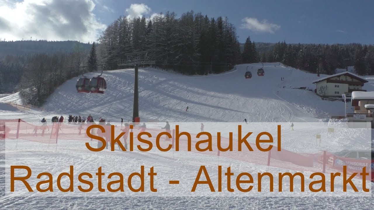 Skischaukel Radstadt Altenmarkt - Österreich ski amadé