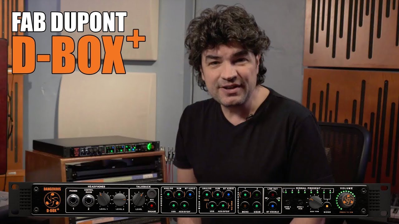Dangerous Music D-BOX+ Overview | Fab Dupont