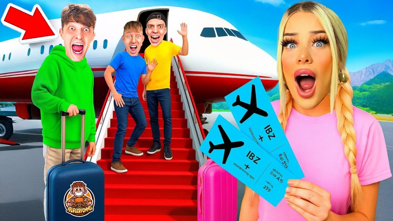 WIR fliegen in den URLAUB 😳 