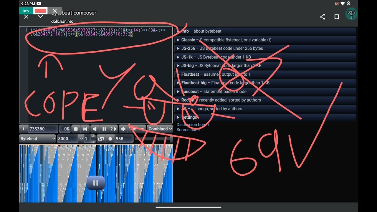 How to make your own song! (Sorry if there's no sound)