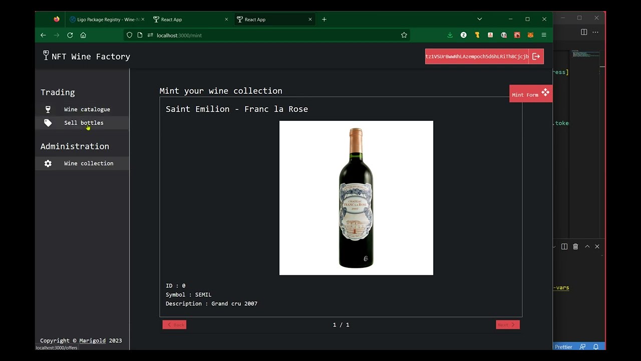 Deploy an NFT Marketplace Dapp on Tezos in less than 10 min