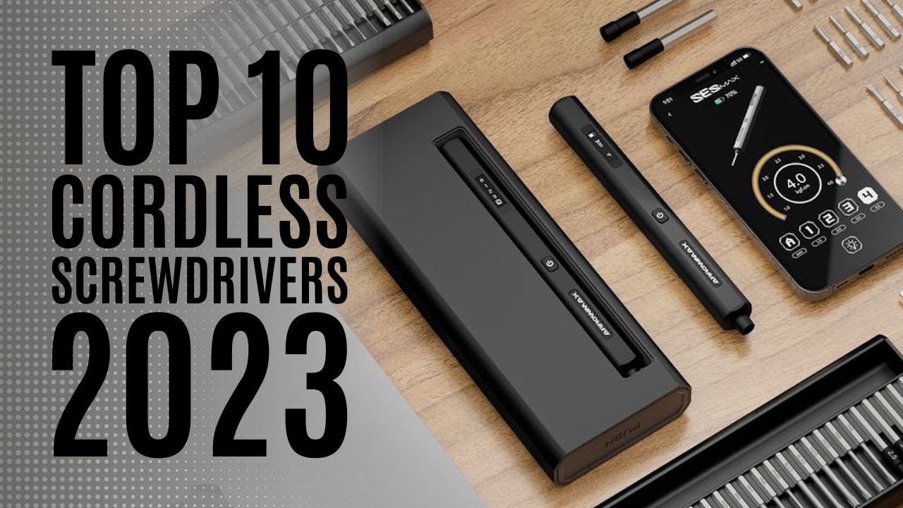 Top 10: Best Cordless Mini Electric Screwdrivers of 2023 / Precision Screwdriver Kit, Repair Tool