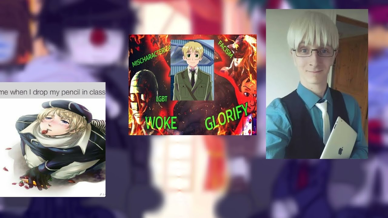 [WIP] Countryhumans react to hetalia! ||Countryhumans|| ||Hetalia||