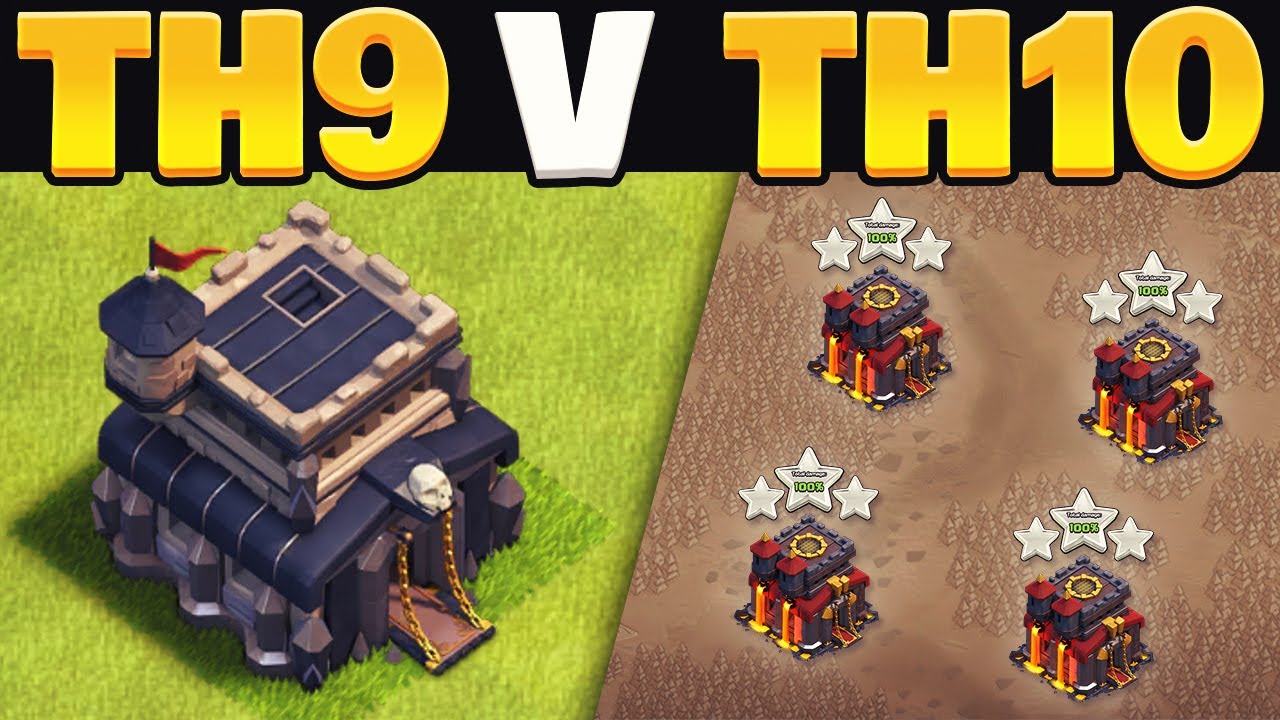 Best TH9 v TH10 Attack Strategy Explained (Clash of Clans)