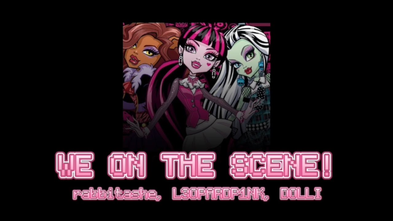 * . + WE ON THE SCENE! — rabbitashe ft. L3OPARDP1NK and DOLLI // lyric video