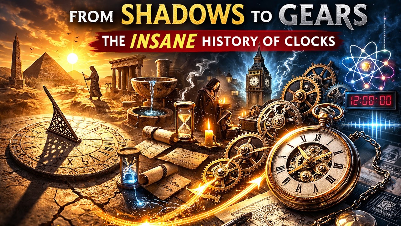From Shadows to Gears: The Insane History of Clocks