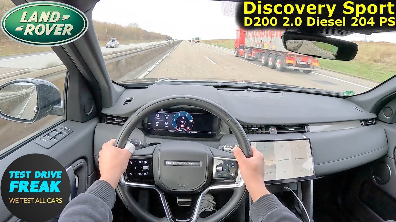 2024 Land Rover Discovery Sport D200 (204 PS) 🚀 Top Speed POV Drive