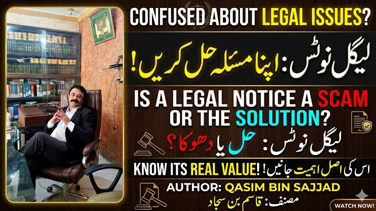 ✅What Is legal Notice| Legal Notice Kase Bhejein| Importance Of LegalNotice|Legal Notice In Pakistan
