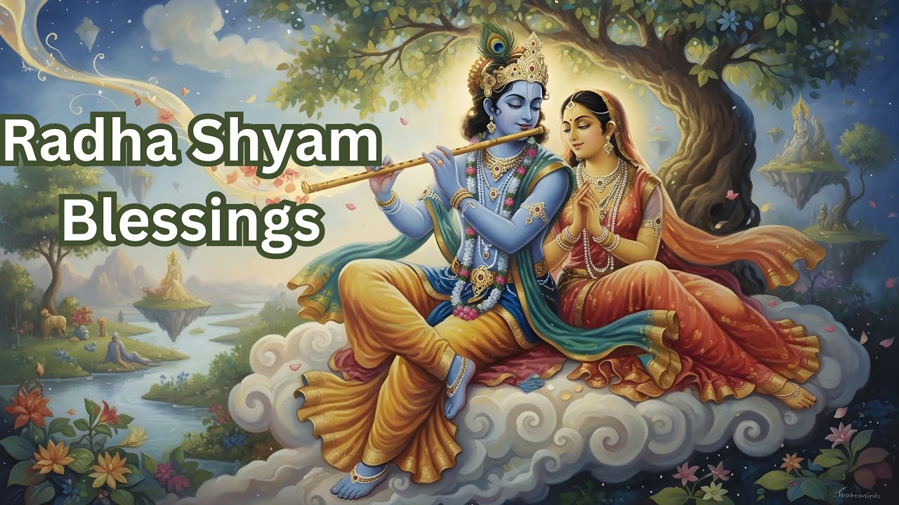 Krishna Flute Morning Blessings 🌸 Peace, Joy, Love & Positive Energy | Relaxing Flute Music