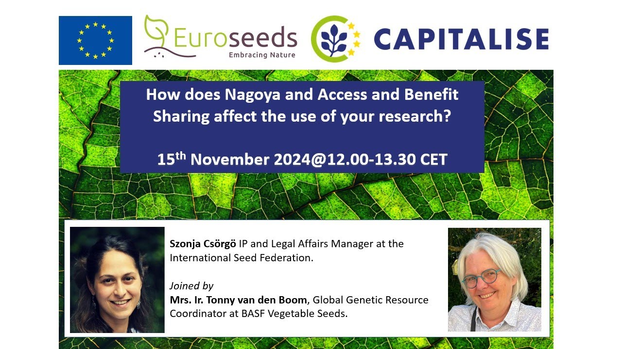 How does Nagoya and Access and Benefit sharing affect the use of your research?