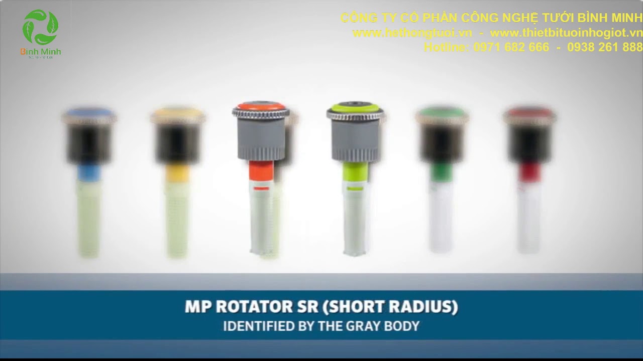 đầu phun MP rotor Hunter USA