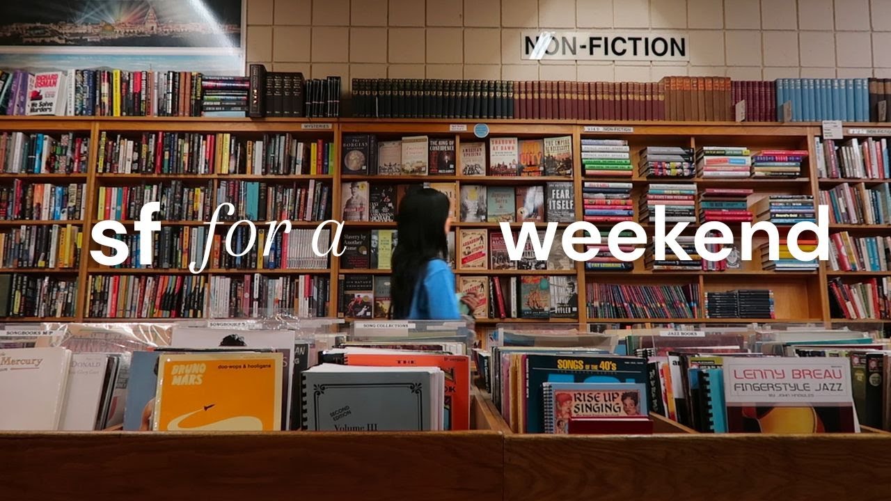 a bookish trip to san francisco 📚✈️ my first academic conference & a bookstore hop