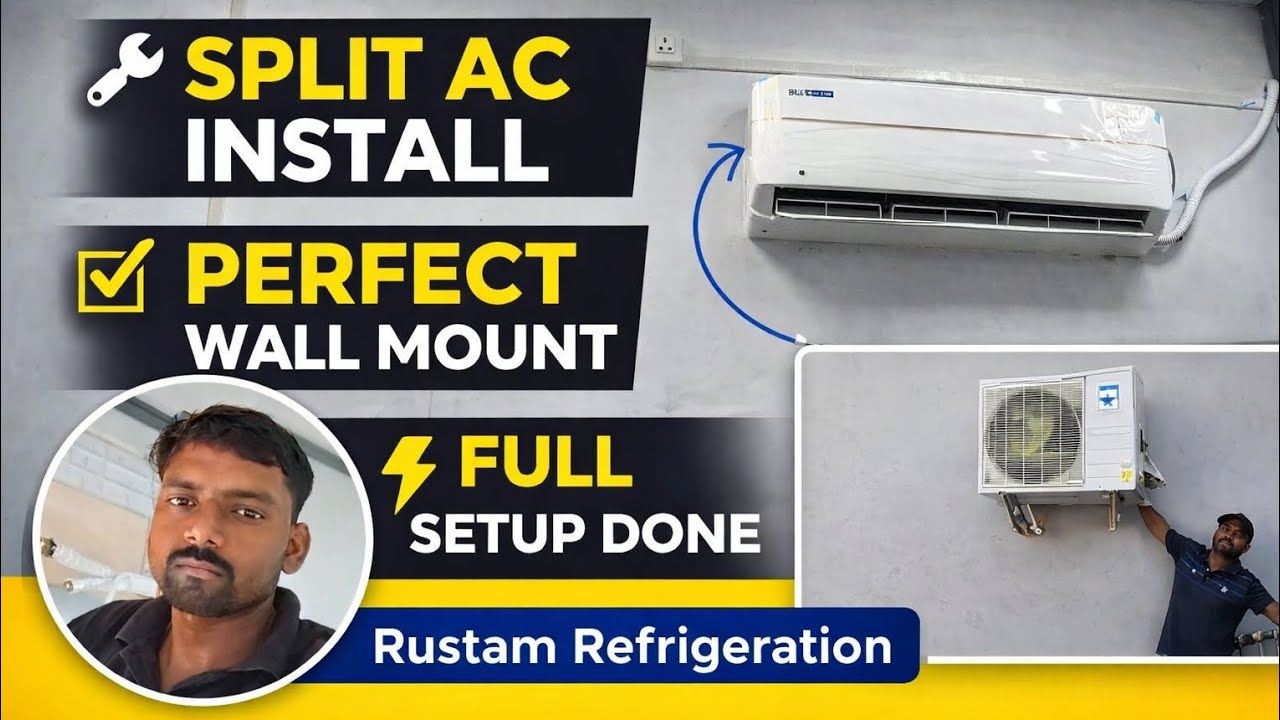 #Blue Star AC install Mundra  