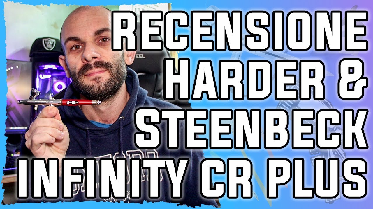 Recensione Harder & Steenbeck Infinity CR-Plus 2in1 - L'aerografo top di gamma della H&S