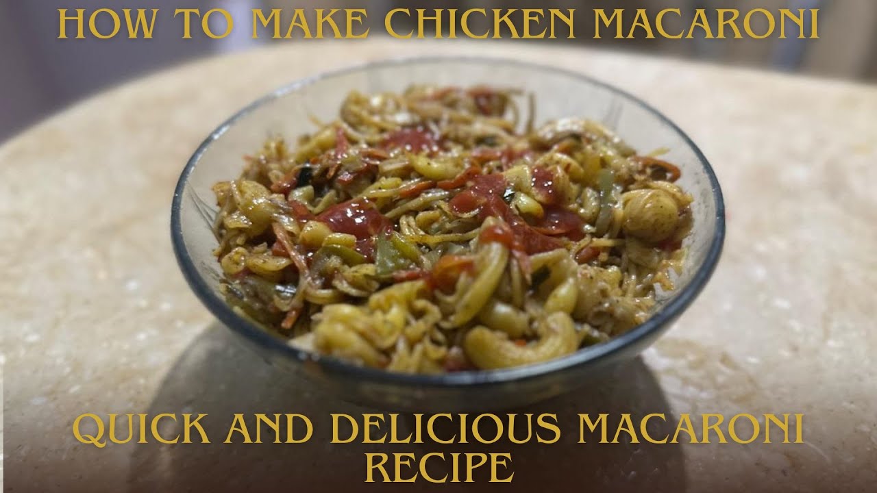 How To Make Chicken Macaroni Quick And Delicious Macaroni Recipe | Huma Anees Cooking 2025