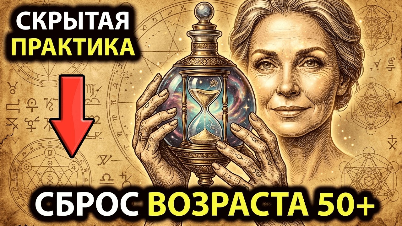Сброс возраста ИЗНУТРИ . Запрещённая ПРАКТИКА , о которой молчат