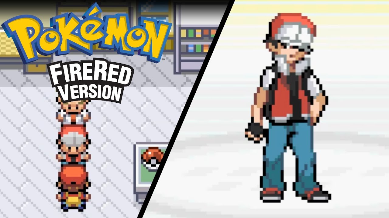 Pokemon FireRed Hack - VS Red (Gold/Silver/Crystal Version)