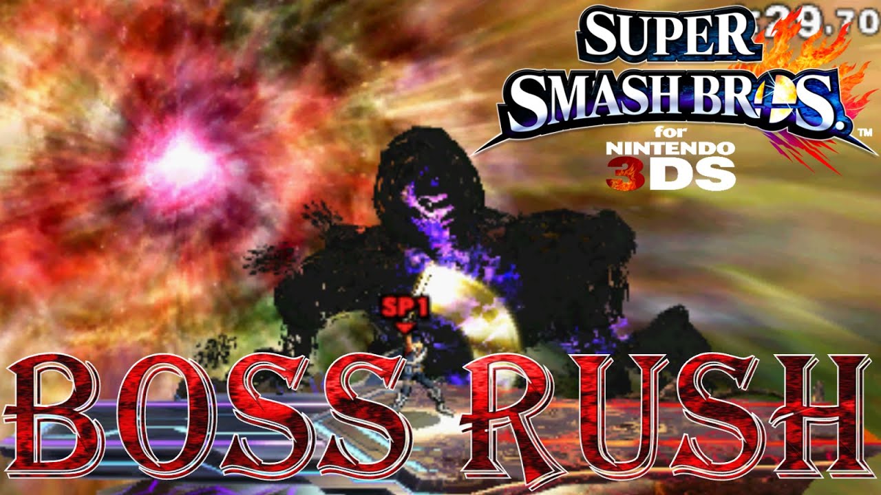 Super Smash Bros. 3DS - Boss Rush (All Boss Fights)