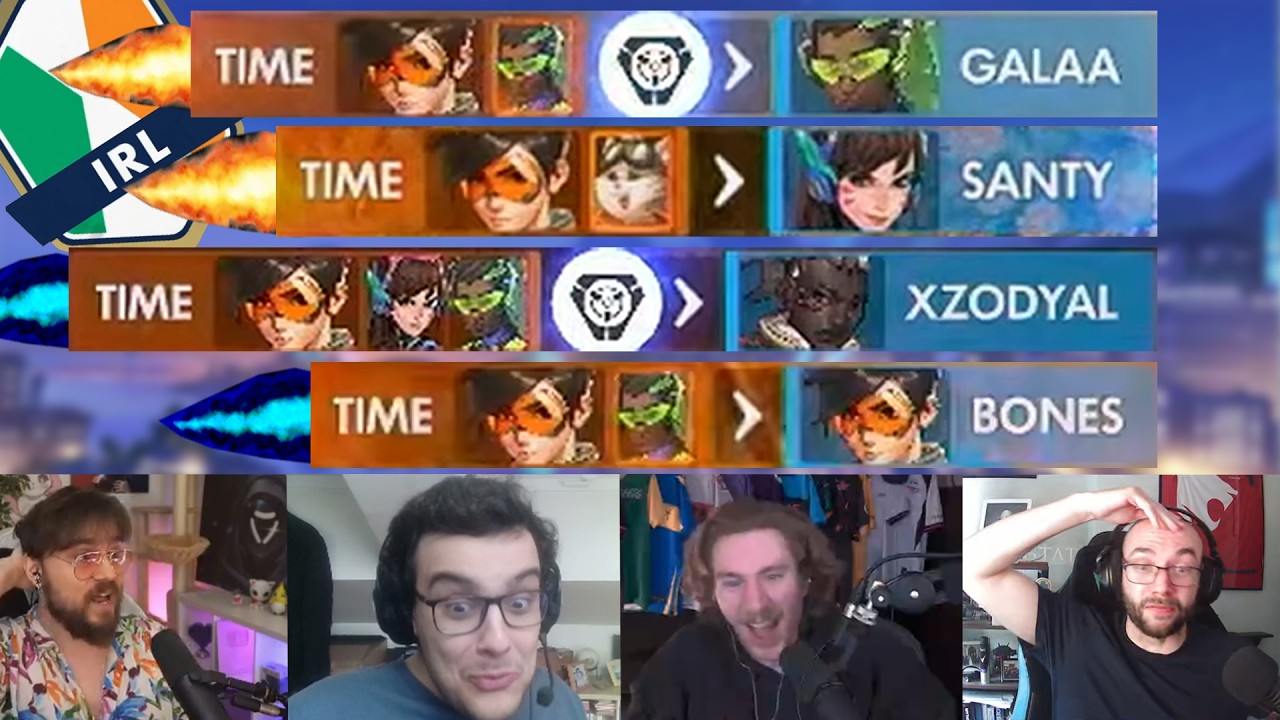 Стримеры реагируют на моё выступление на Overwatch World Cup